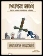 Sylis's Sword Paper Kit