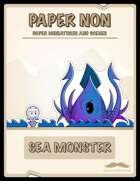 Sea Monster Paper Kit