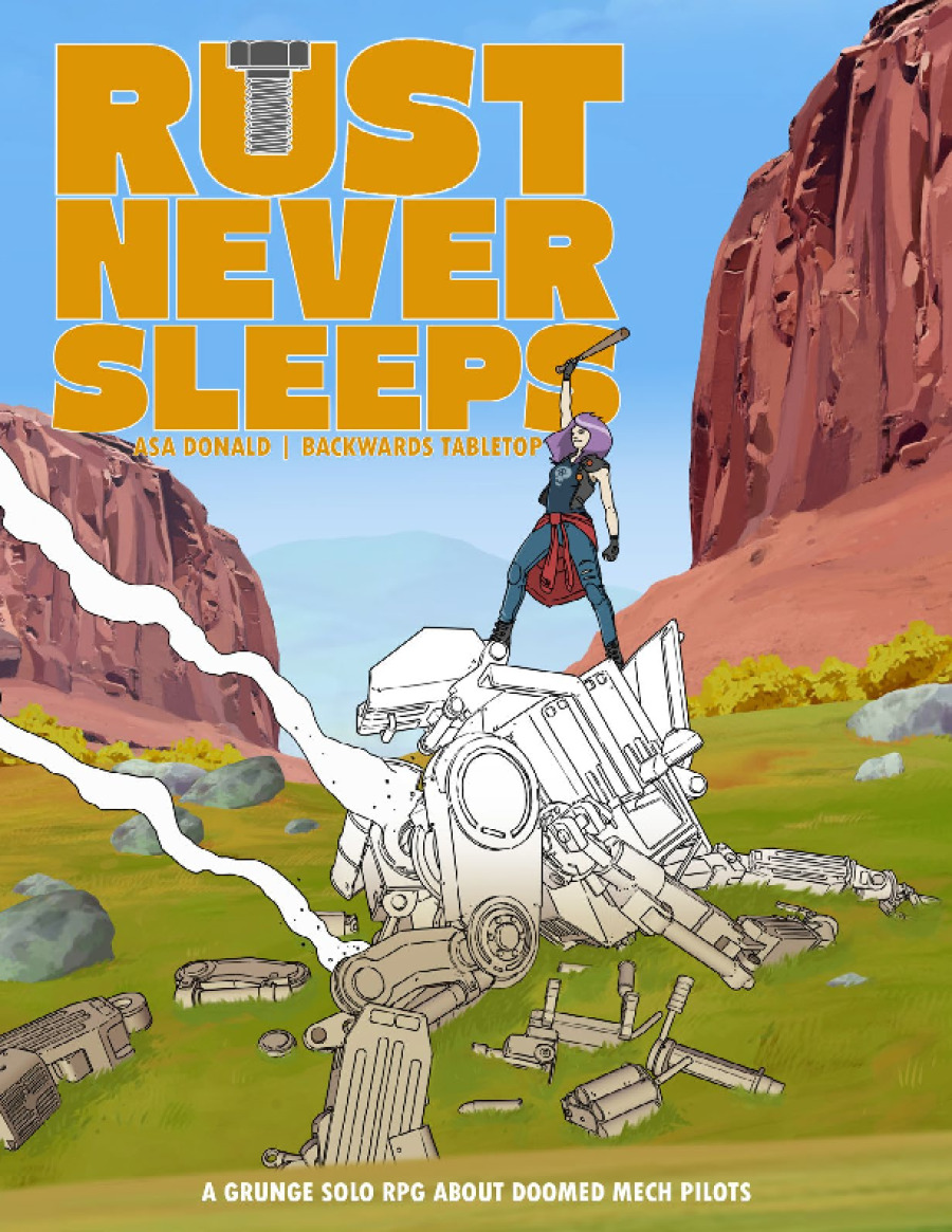 Rust Never Sleeps (BETA): The Solo Grunge RPG about Doomed Mech Pilots