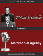 Abbott and Costello: Matrimonial Agency