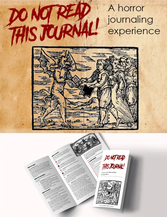 Do not read this journal!