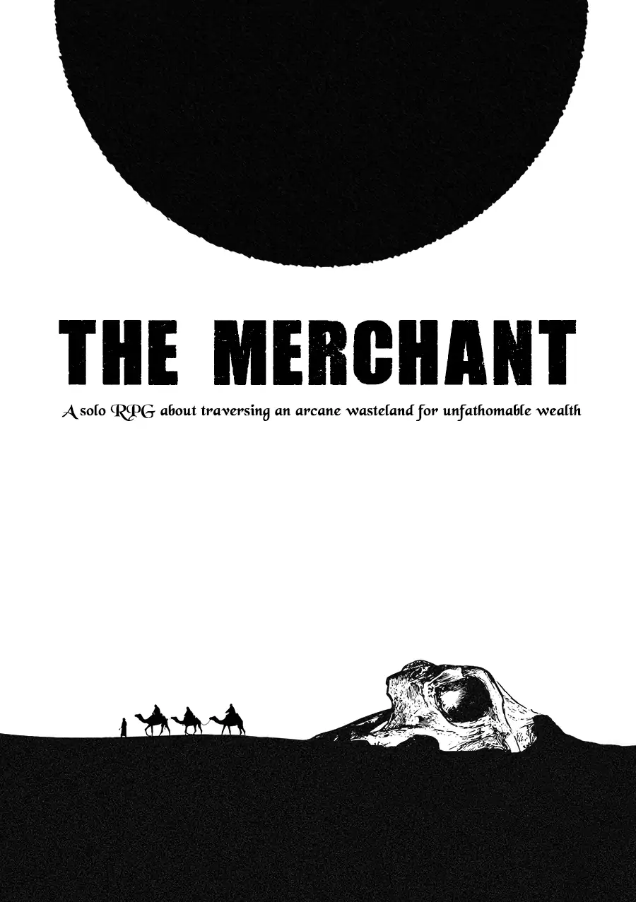 The Merchant - A solo RPG about traversing an arcane wasteland for unfathomable wealth