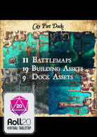 City Port Docks Map & Assets | Roll20 VTT