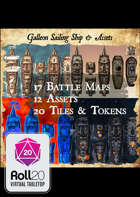 Galleon Map & Assets | Roll20 VTT
