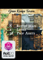 Green Kraken Tavern Map & Assets | Roll20 VTT