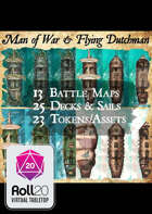Man of War & Flying Dutchman Ships | Roll20 VTT