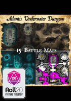 Atlantis Dungeon Map & Assets | Roll20 VTT