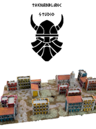 Small Scale Scenery : South America/Spanish Buildings(6 to 15mm) (30 differents buildings)