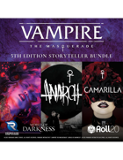 Vampire: The Masquerade 5th Edition Storyteller Bundle | Roll20 VTT