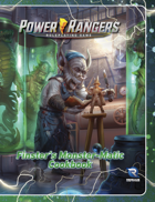 Power Rangers Roleplaying Game Finster's Monster-Matic Cookbook Sourcebook