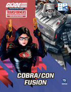 G.I. JOE Transformers Roleplaying Game Cobra/Con Fusion Adventure