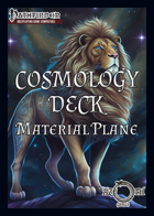 Cosmology Deck: Material Plane