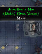 Altar Battle Map (32x24) (Dark Version)