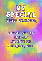 My Special Little Character