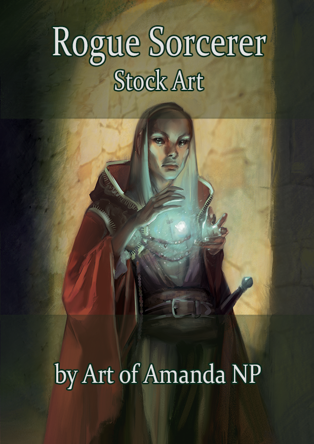 Rogue Sorcerer - Art of Amanda NP | DriveThruRPG