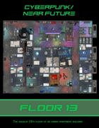 Floor 13 (Cyberpunk/Near Future Map)