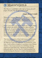 Masons Guild All Cards