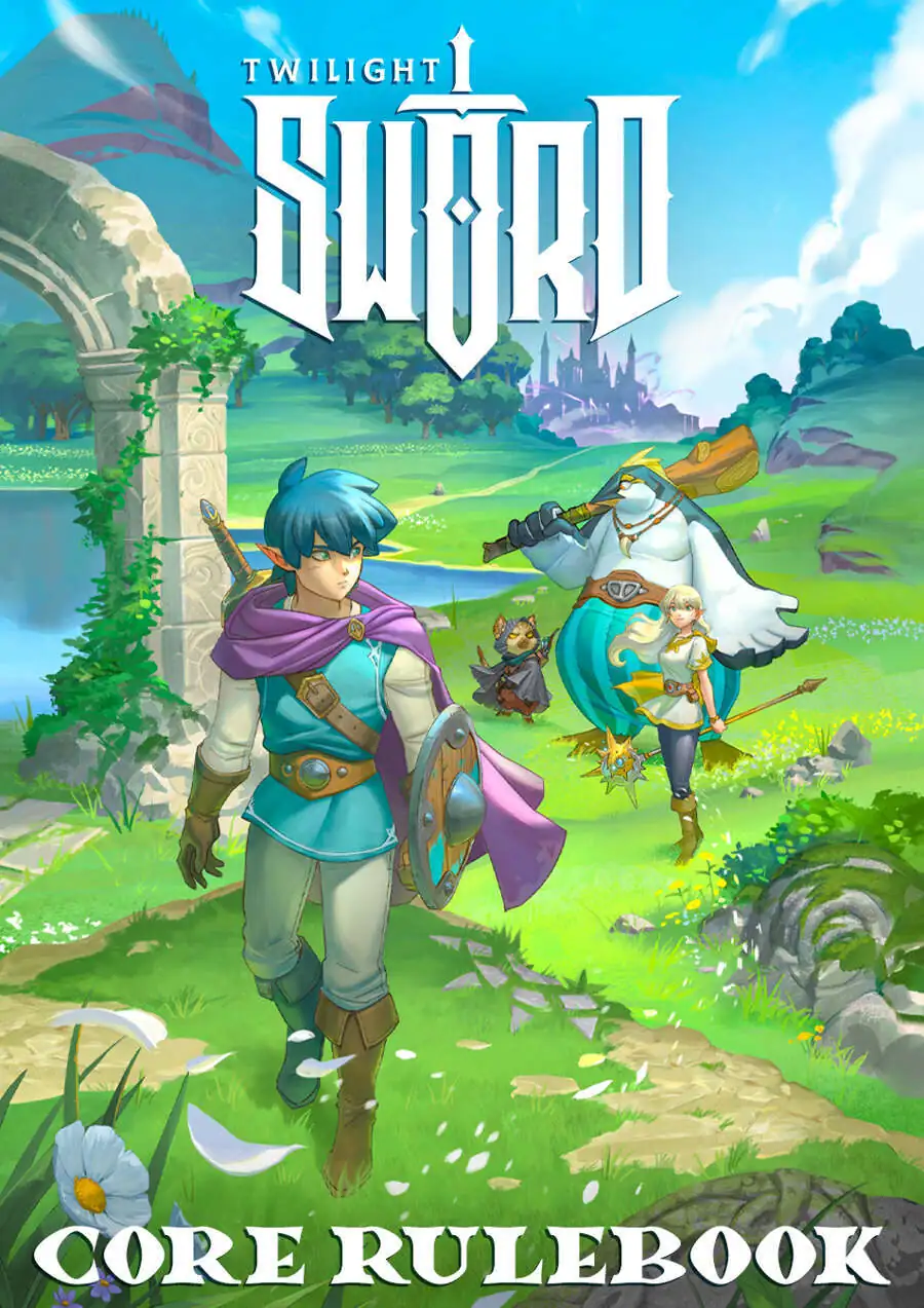 Twilight Sword - Core Rulebook - Two Little Mice | Twilight Sword