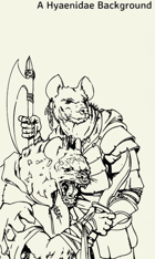 Demon Abominating Gnoll - A Hyaenidae Background for Troika! Numinous Edition