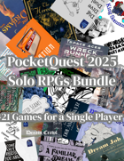 PocketQuest 2025 Solo RPGs [BUNDLE]