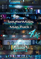 Dystopian Futures Map Pack 1 4k - Cyberpunk Animated Battle Maps  [BUNDLE]