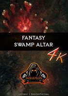 Fantasy Swamp Altar UHD 4k - Animated Fantasy Battle Map