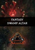 Fantasy Swamp Altar 1080 - Animated Fantasy Battle Map