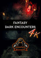 Dark Cave Encounters UHD 4k - Animated Fantasy Battle Map