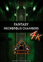 Necropolis Chambers UHD 4k - Animated Fantasy Battle Map