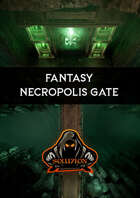 Necropolis Gate HD 1080p - Animated Fantasy Battle Map