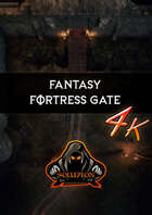 Fortress Gate UHD 4k - Animated Fantasy Battle Map