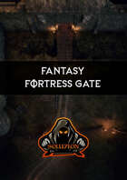 Fortress Gate HD 1080p - Animated Fantasy Battle Map