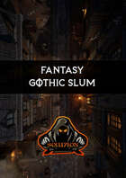Gothic City Slum HD 1080p - Animated Fantasy Battle Map