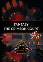 Crimson Court UHD 4k - Animated Fantasy Battle Map