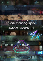 Dystopian Futures Map Pack 3 4k - Cyberpunk Animated Battle Maps [BUNDLE]