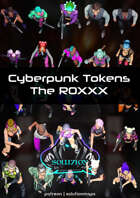 The ROXXX Gang - Cyberpunk Top-Down Token Pack