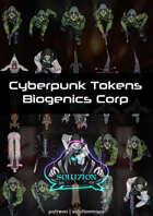 Biogenics Corp - Cyberpunk Top-Down Token Pack