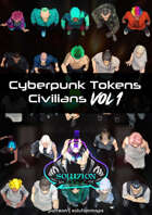 Civilians Vol 1 - Cyberpunk Top-Down Token Pack