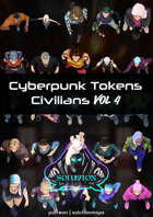 Civilians Vol 4 - Cyberpunk Top-Down Token Pack