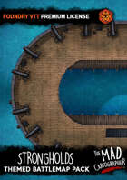 The MAD Cartographer - Strongholds : Foundry VTT License
