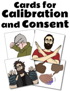Make a Scene Player Calibration and Consent Cards