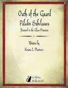 Oath of the Guard Paladin Subclass