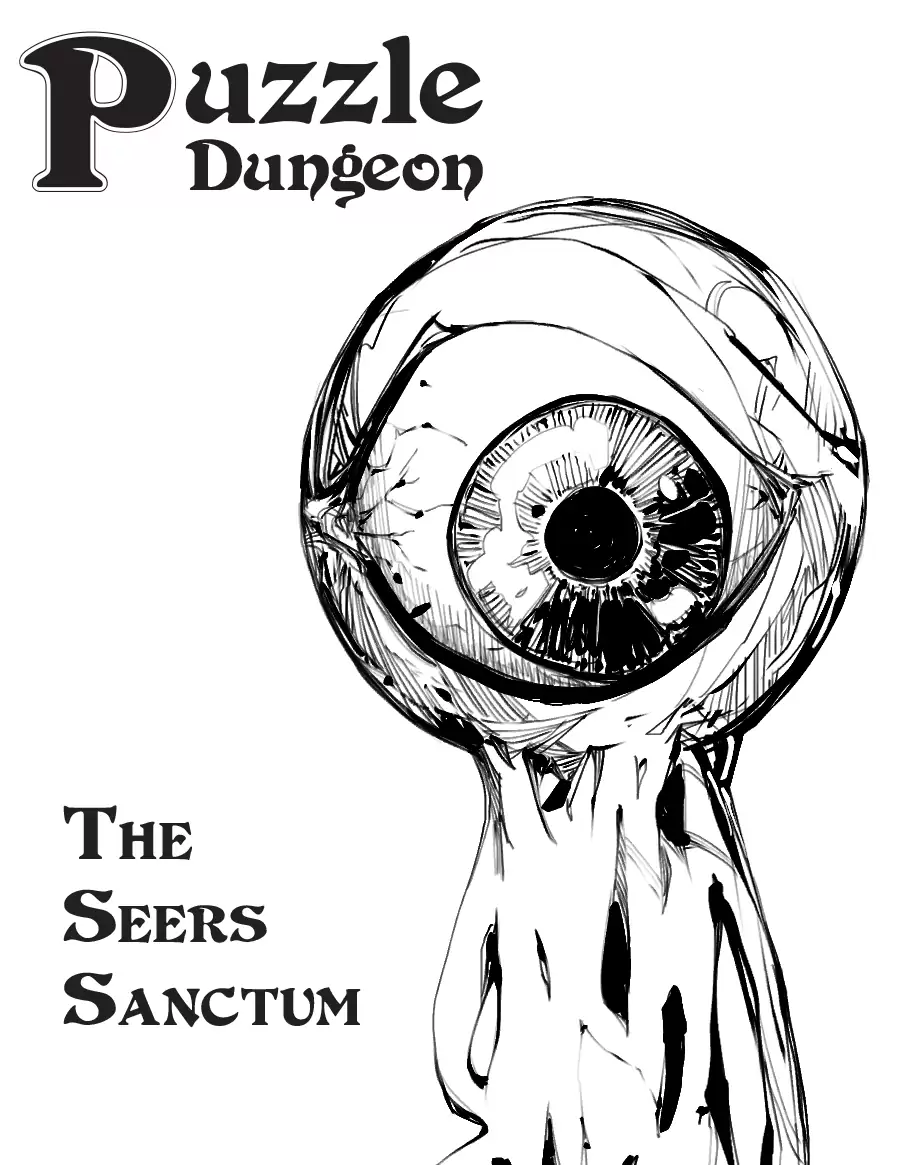 Puzzle Dungeon: The Seers Sanctum - directsun | DriveThruRPG, image size:900x1165