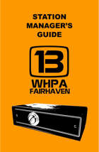 WHPA Station Manager's Guide