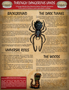 Through Dangerous Lands: A Savage Worlds Apocalyptic One Sheet Adventure