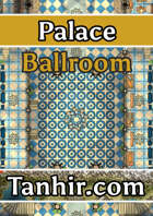 Palace Ballroom - A section of a large modular palace for fantasy VTT campaigns