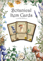 Botanical Item Cards