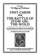 Battle of Stow-on-the-Wold Unit Cards