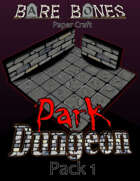 Bare Bones Paper Craft: Dark Dungeon Pack 1