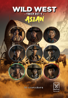 Adellos Wild West Token Set 4: Asian - Portraits